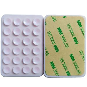 Precio barato de fábrica Funda de teléfono de succión de silicona Premium con montaje adhesivo fuerte Soporte de teléfono móvil multifunción Stock listo - Product Image 4