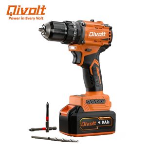 Ensemble de perceuses sans fil 16V avec batterieet chargeur, vitesse variable, Led intégrée, perceuses polyvalentes pour le forage et le vissage électriques - Product Image 1