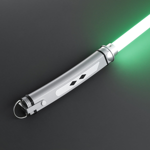 Nexussabers แกนหมุน <span class=keywords><strong>Ahsoka</strong></span> <span class=keywords><strong>Tano</strong></span> lightsaber โลหะ hilt RGB baselit ทนทานบอร์ดโปรไฟล์ XENO3.0พิกเซลพร้อมลำโพงเบส - Product Image 3