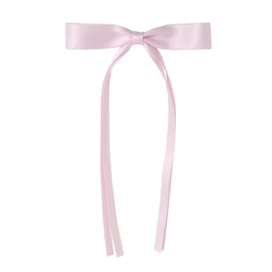 Vente en gros, mode coréenne, barrettes à ruban, pinces à cheveux pour femmes, accessoires pour cheveux, couleur unie, nœud papillon - Product Image 4