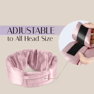 100% Mulberry Silk Sleep Mask con ala de nariz Mulberry Silk Máscara de ojos suave y cómoda para personas que duermen de lado - Product Image 5