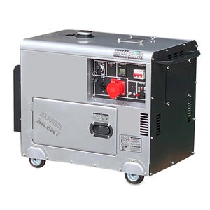 एनपीसी डीजल जनरेटर इलेक्ट्रो 6kva 8kva 10kva वैकल्पिक गतिशील जनरेटर 220v 50hz मालटा मूक डीजल जनरेटर - Product Image 1