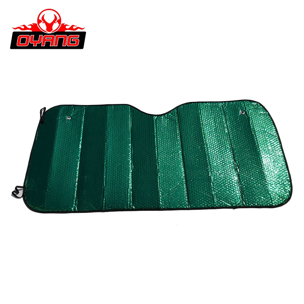 OY-S07 Automatic Car Front Windshield Sun Shade Car Sunshade With Print