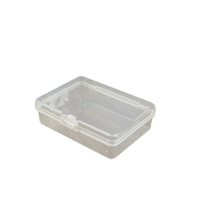 Transparent Plastic Fishing Tackle <b>Storage</b> <b>Box</b> 7x5x2cm With Lock L2.0 High <b>Small</b> Lock Desktop Organizer - Product Image 5