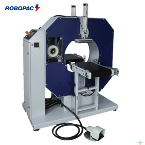 Máquina Envolvedora Lateral Robopac Compacta S4S6S9, 188x118x168mm, para Flejes de PET, Uso en Almacenes - Product Image 1