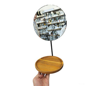 Fabrika doğrudan satış masa ayna günlük makyaj aynası Metal cam malzeme yatak odası banyo için makyaj aynası s - Product Image 5