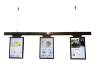 Poster Digital LCD Dalam Ruangan Supermarket, Iklan Animasi Penuh Warna, Label Rak Elektronik 10,1 Inci