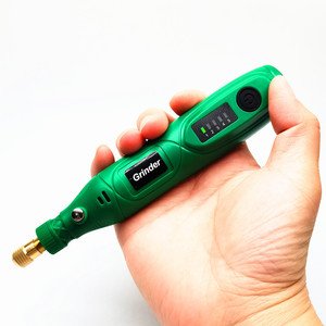 USB Mini Wiederaufladbarer Elektrischer Schleifer mit Einstellbarer Geschwindigkeit für Metallbearbeitung, Wurzelschnitzerei, Schneiden, Polieren, Mikro-Elektrobohrer - Product Image 2