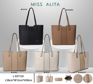 Sac à main pour femme, sac fourre-tout, sac de shopping, cuir PU, mode, horizontal, usage quotidien, décontracté, grande capacité - Product Image 6