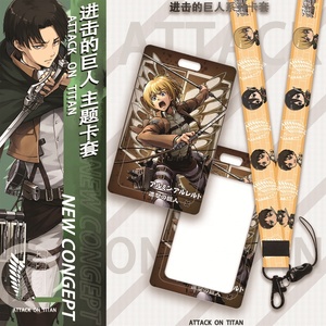 ซองใส่บัตรนักเรียนลายอนิเมะ <span class=keywords><strong>Attack</strong></span> <span class=keywords><strong>on</strong></span> <span class=keywords><strong>Titan</strong></span> ขายดี ป้องกันการสูญหาย พร้อมสายคล้องคอเข้าชุด - Product Image 4