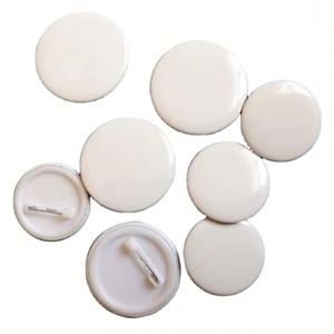 Safety <b>Pin</b> Logo Button <b>Badges</b> in Round Shape for Church and Religious Gifts - Product Image 1