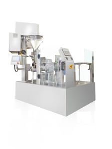 R10-160 רב ראש במשקל במשקל אורכן סיבובית מכונת אריזת כדורי בשר עוף - Product Image 5