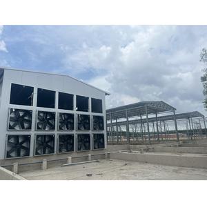 อาคารเหล็กสำเร็จรูปสำหรับใช้ในฟาร์มเลี้ยงไก่แบบชั้นหมูของเวียดนาม - Product Image 6