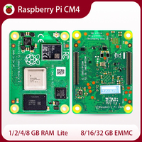 Raspberry Pi CM4 Original, 1GB/2GB/4GB/8GB RAM LPDDR4, Chipset BCM2711, Módulo de Placa de Desarrollo IoT con Ethernet