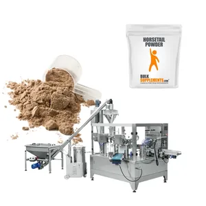 Yüksek doğruluk otomatik baharat protein kahve tozu doypack paketleme makinesi