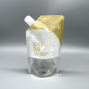Bolsa de Plástico con Boquilla Impresa Personalizada, 100ml 200ml 250ml 500ml, para Jabón Corporal, Desinfectante, Jabón Líquido para Manos, Recarga - Product Image 1