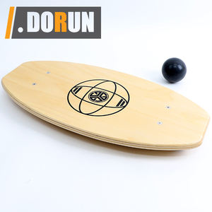 DorunFit <span class=keywords><strong>DR</strong></span>-DT051 Tabla de Equilibrio de Madera, Entrenador de Estabilidad, Bola de Equilibrio, Terapia Física, Entrenamiento de Patinaje Artístico, Ecológico - Product Image 2