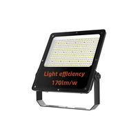 170lm/w Projecteur IK10 led projecteur 300w Sport de plein air éclairage DALI dimmable fabricant chine angle de faisceau