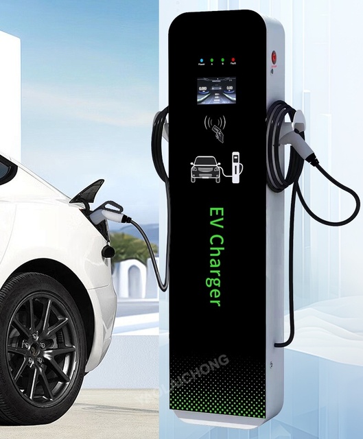 Customization Logo Home Type 2 Level 2 Electric Car Fast Charging Station 14kw Ev Ac Charge Pile