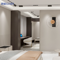 Personnalisation de toute la maison Hôtel Villa de luxe Intégré Design moderne Armoire de cuisine Plan de design intérieur 3D