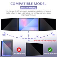 Nouveau Filtre de Confidentialité Anti-Espionnage et Anti-Lumière Bleue pour Tablettes Samsung Galaxy Tab S11 S10 FE+ – Film Protecteur d'Écran – Approvisionnement Direct Usine 2026