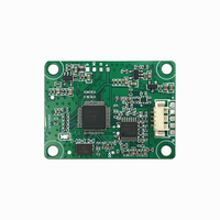 Modul Sensor Radar Gelombang Milimeter 24G LD303 Penginderaan Bergerak Cerdas Output Port Serial TTL Jarak Tanpa Pemasangan
