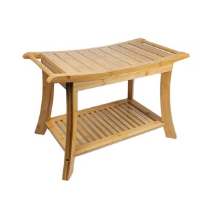 Organizador de ducha de madera personalizado de alta calidad, organizador de <span class=keywords><strong>baño</strong></span>, almacenamiento, <span class=keywords><strong>taburete</strong></span> de ducha de bambú duradero para <span class=keywords><strong>Baño</strong></span> - Product Image 3
