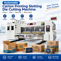 Machine de découpe et d'impression flexographique multifonction pour carton ondulé avec alimentation par aspiration et comptage automatique