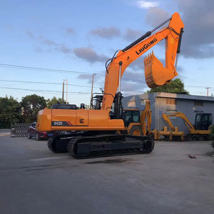 Excavadora de ruedas Liugong 942E usada, cargador trasero de 42 toneladas con motor diésel, modelo 2018, bomba de maquinaria de minería de construcción con descuento - Product Image 6