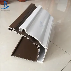 Europe Plastic PVC Waterproof Roof Gutters Collect Water From Roof Tile 5 Inches