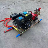 HTP 80 Plunjerpomp hogedruk spuitmachine voor boomgaarden