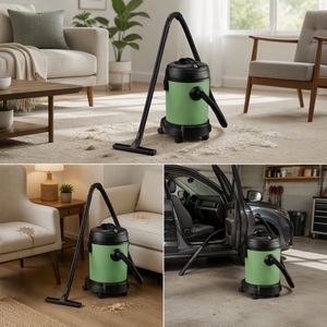 เครื่องดูดฝุ่นแบบถังไซโคลน K-D/W 1200W/20L พร้อมฟังก์ชั่นเป่าลม สำหรับดูดฝุ่นแห้งและเปียก ใช้ในบ้านและรถยนต์ ได้รับการรับรองมาตรฐาน CE ROHS GS - Product Image 2