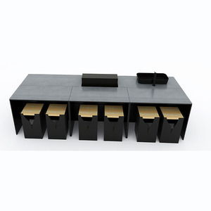 Grill BBQR <span class=keywords><strong>Barbecue</strong></span> au propane avec 3 brûleurs, boutons de température réglables et pieds pliables, adapté aux voyages en camping - Product Image 3
