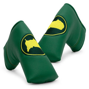 Free Sample Golf <b>Putter</b> Shoes <b>Headcover</b> Magnetic Logo Embroidery Golf Blade <b>Putter</b> Head Cover - Product Image 1