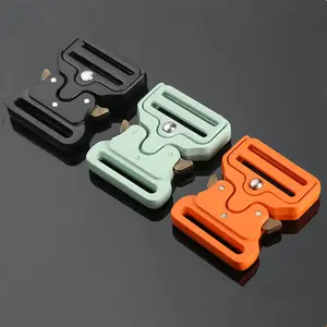 Wholesale Metal Side Release Quick Buckles For Backpack Bag High Quality Zinc Alloy 32mm Tactical Vest Quick Release Buckle