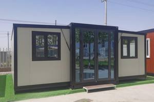 Draagbaar Luxe 20ft 40ft Uitbreidbaar Containerhuis Mobiel Staal En Sandwichpaneel Kantoorgebruik Containerhuis - Product Image 2