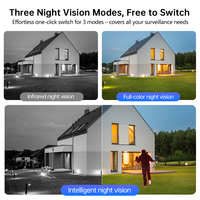 Cámara de Seguridad Solar de 6MP 4G con Doble Lente y Doble Pantalla, Bajo Consumo, IP66 Impermeable, Audio Bidireccional, Inalámbrica, PTZ, CCTV