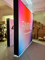TianLang – Boîte lumineuse modulaire en tissu tendu segmenté, design pratique, stand d'exposition pour salon professionnel, mur élite modulaire