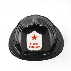 Chapeau de pompier en PVC plus épais <span class=keywords><strong>HLC</strong></span> avec autocollant personnalisé, chapeau de pompier, <span class=keywords><strong>casque</strong></span> de chantier biodégradable pour événement promotionnel - Product Image 2