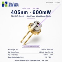 Diode laser violette 405 nm 600 mW GH0406AA2G TO5.6 pour le durcissement UV
