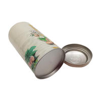Boîtes en métal vides personnalisées avec logo pour emballage de cacahuètes, chocolats, noix, bonbons, cadeaux, avec couvercle sécurisé