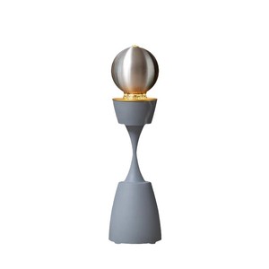 Fuente de agua interior de lujo con retroiluminación, bola eléctrica redonda de Feng Shui decorativa para sala de estar o balcón - Product Image 1