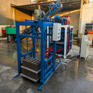 Machine à fabriquer des briques hydraulique entièrement automatique à ultra-élevée productivité QT4-25, utilisation à long terme non nocive - Product Image 4