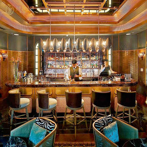 Muebles <span class=keywords><strong>de</strong></span> discoteca comercial <span class=keywords><strong>de</strong></span> diseño personalizado, Mostrador <span class=keywords><strong>de</strong></span> barra Led con textura <span class=keywords><strong>de</strong></span> mármol <span class=keywords><strong>de</strong></span> superficie sólida para mesas y sillas <span class=keywords><strong>de</strong></span> restaurante <span class=keywords><strong>de</strong></span> Hotel - Product Image 1