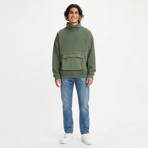 Sweat-shirt à capuche personnalisé pour hommes 100% coton vierge épais en éponge française sweat-shirt utilitaire de luxe lourd et surdimensionné cargo expédition DDP - Product Image 1