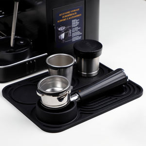 Tapis en silicone tout-en-un pour la préparation du café, grande surface résistante à la chaleur pour moulin à café, balance, filtre, filtre à café et cafetière - Product Image 6