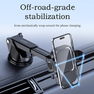 <span class=keywords><strong>Support</strong></span> de téléphone de <span class=keywords><strong>voiture</strong></span> stable de haute qualité pour la navigation GPS, fixation par ventouse <span class=keywords><strong>automatique</strong></span>, matériau ABS, rotation à 360 degrés, s'adapte au pare-brise - Product Image 5