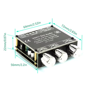 XY-T15H BT 5.1 Module de carte d'amplificateur de puissance numérique 2.0 canaux carte d'<span class=keywords><strong>ampli</strong></span> stéréo APP contrôle pour haut-parleurs sans fil bricolage - Product Image 1