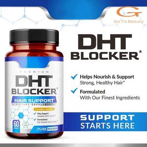 Gotobeauty OEM DHT Blocker Capsules Croissance des cheveux DHT Blocker Pilules Saw Palmetto DHT Blocker Supplément Supports Sain Épais - Product Image 2