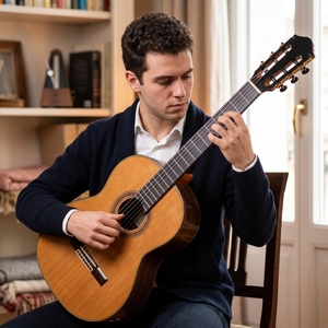 Guitarra Clásica de Tapa Sólida de Palisandro de Alta Calidad, Guitarra Clásica de Cuerdas de Nailon Personalizada de Fábrica OEM - Product Image 6